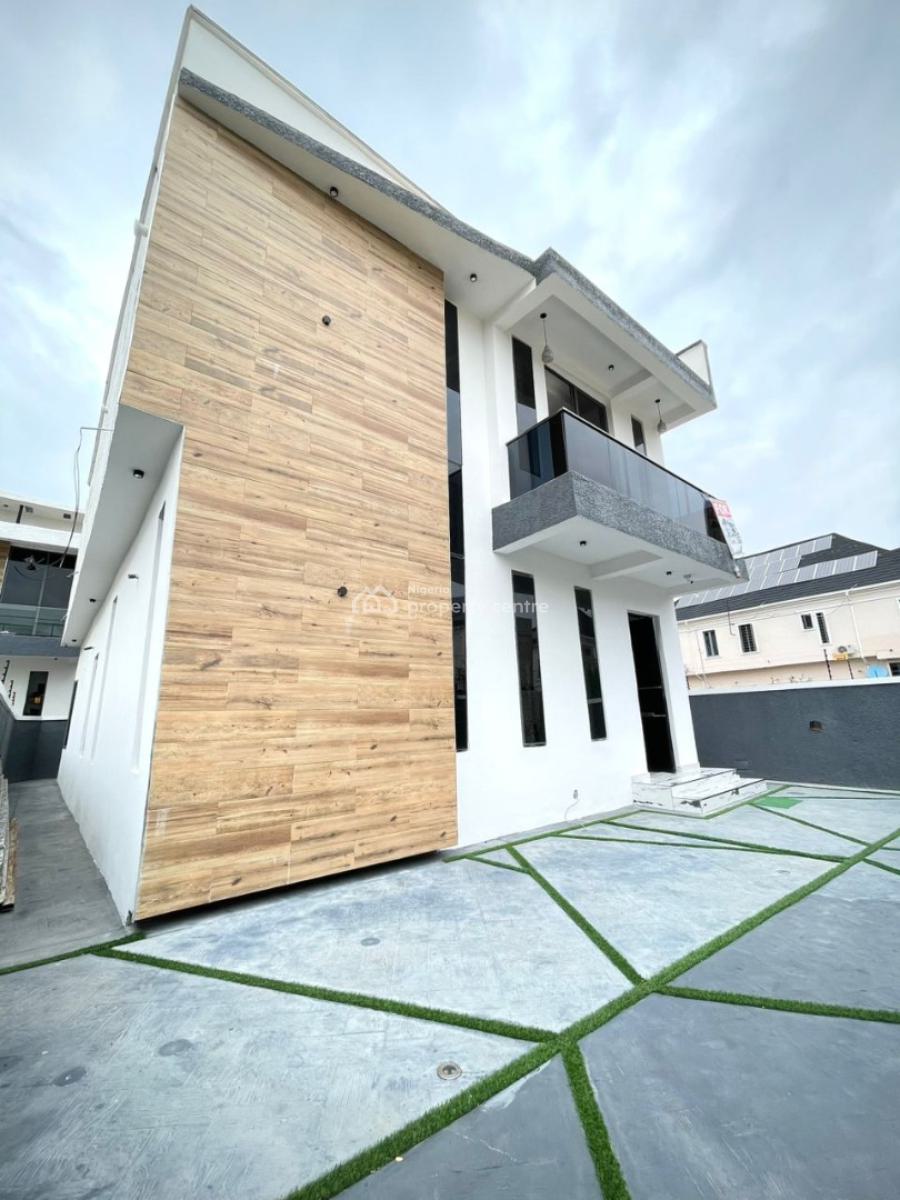 Newly Built 5 Bedroom Fully Detached Duplex with Bq in Secured Estate, Ikota-lekki, Lekki, Lagos, Detached Duplex for Sale
