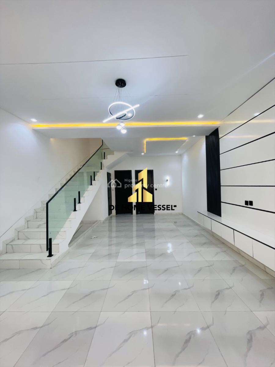 Beautifully Carved 4 Bed Sem-detached Home, Ikota, Lekki, Lagos, Terraced Duplex for Sale