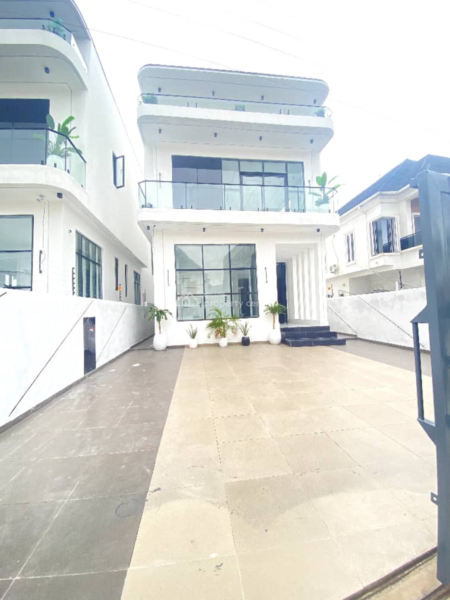5bedroom Fully Detached Duplex in a Secure Estate, Chevron Tollgate, Lekki, Lagos, Detached Duplex for Sale