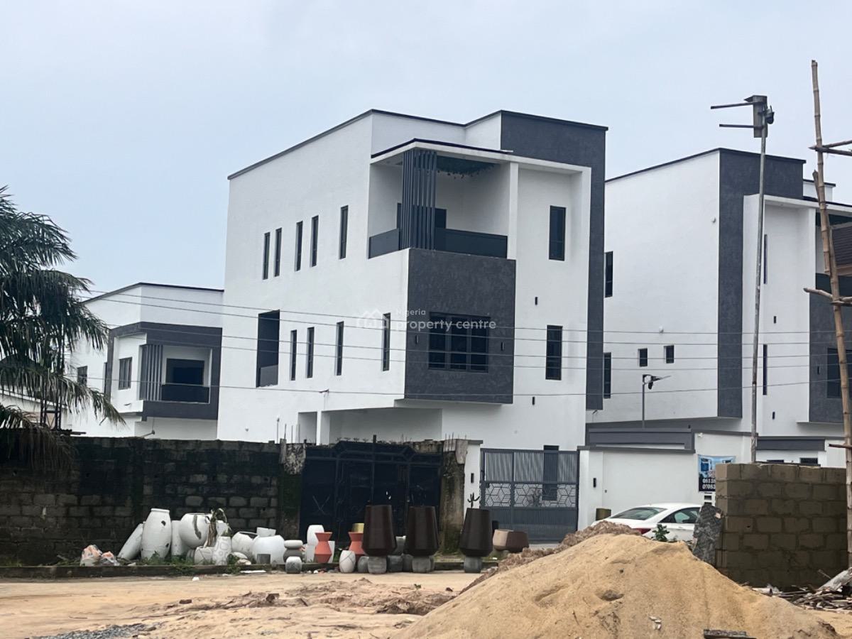5 Bedroom Detached House, Plot 26a, Block 19, Joseph Akinwole, Wey Street, Ajah, Lagos, House for Sale