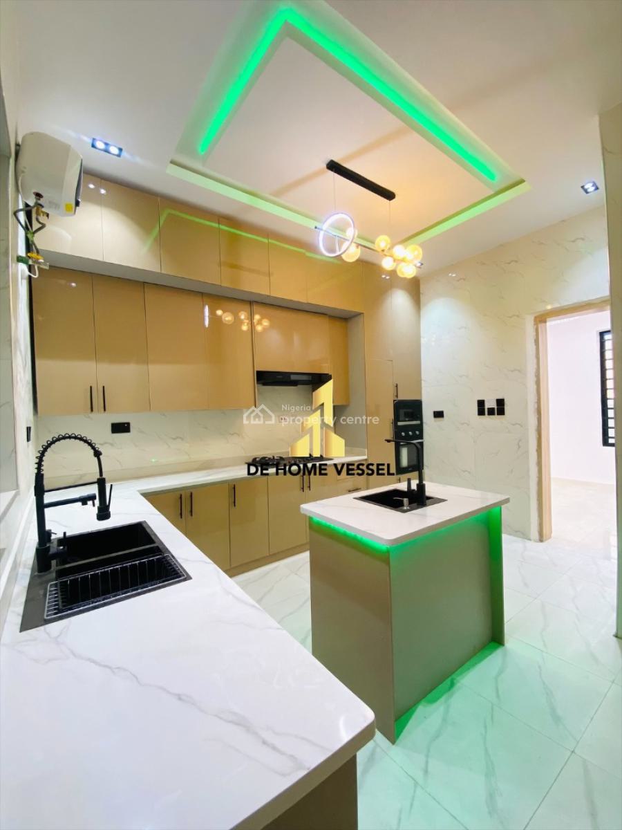 Contemporary 4 Bed Detached Duplex with Bq, 2nd Toll Gate, Lekki, Lagos, Detached Duplex for Sale