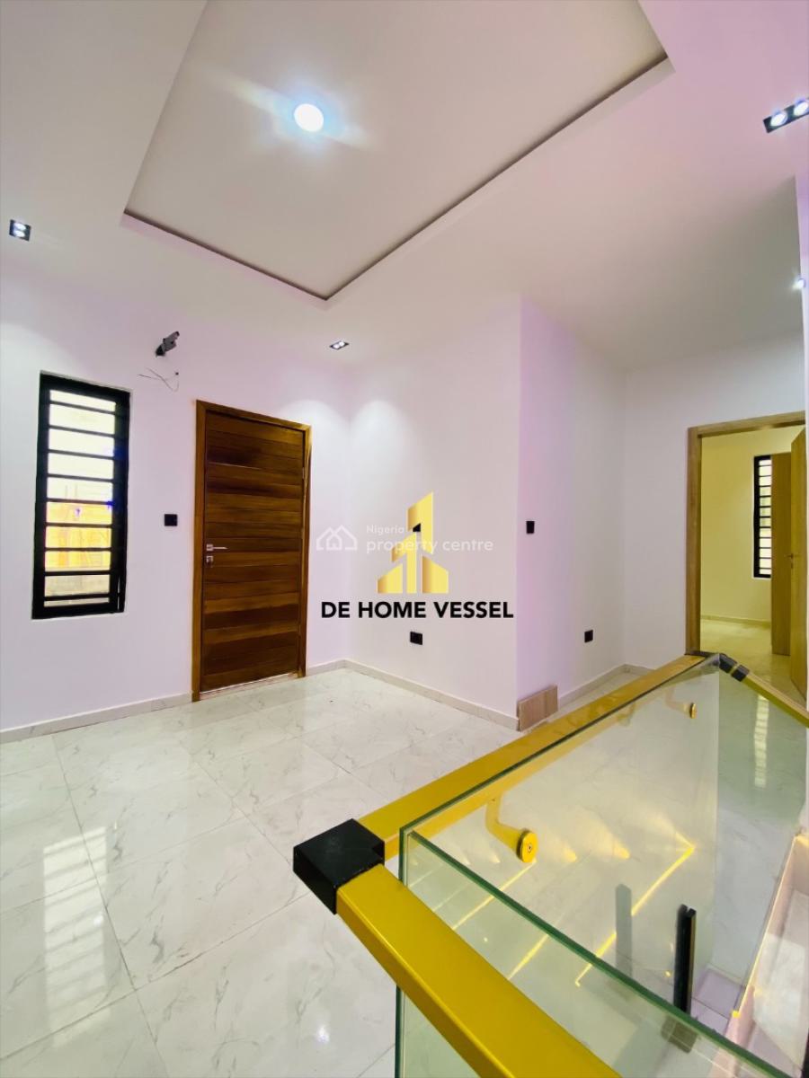 Contemporary 4 Bed Detached Duplex with Bq, 2nd Toll Gate, Lekki, Lagos, Detached Duplex for Sale