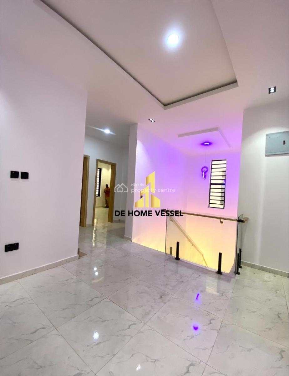 Contemporary 4 Bed Detached Duplex with Bq, 2nd Toll Gate, Lekki, Lagos, Detached Duplex for Sale