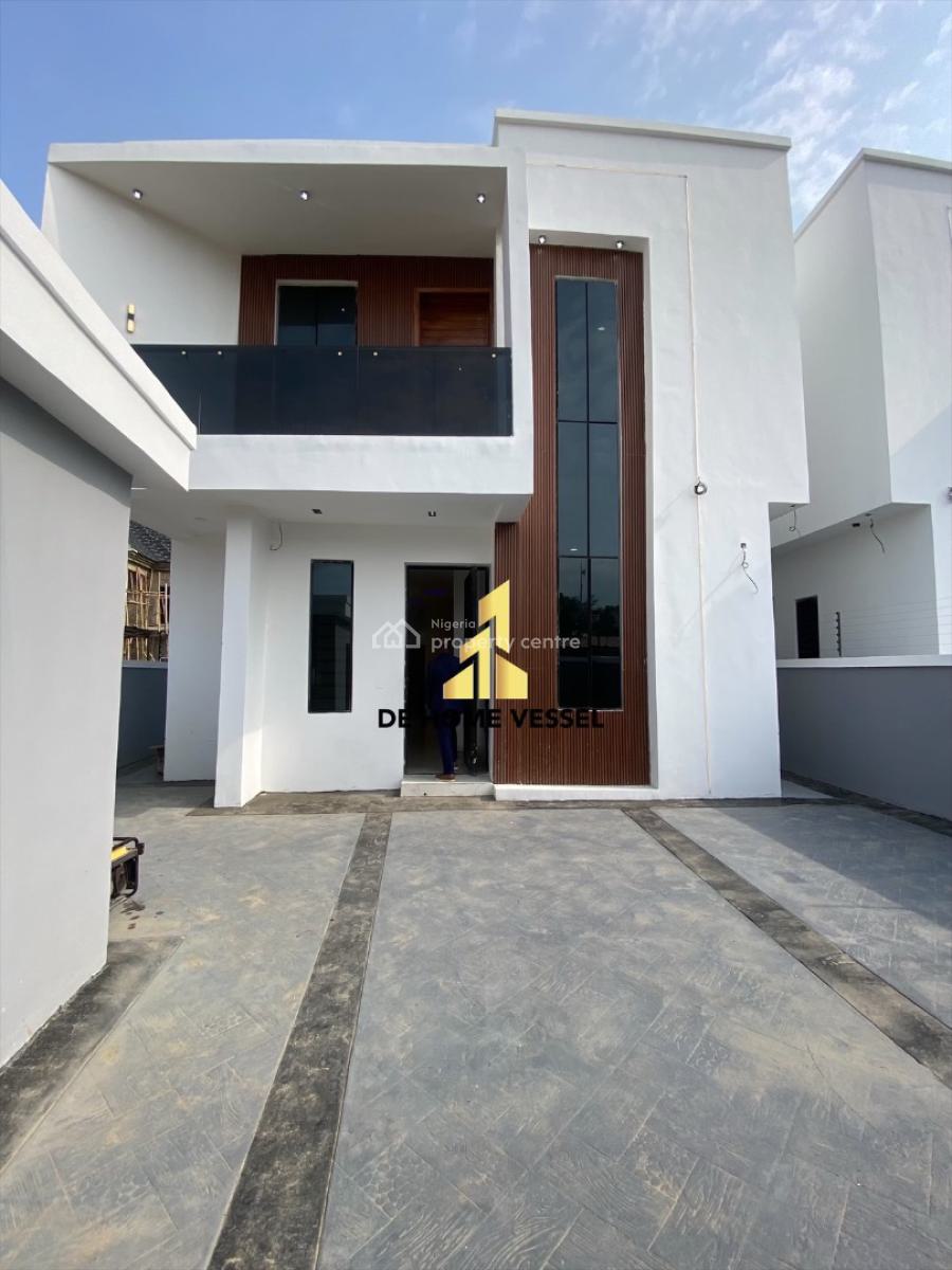 Contemporary 4 Bed Detached Duplex with Bq, 2nd Toll Gate, Lekki, Lagos, Detached Duplex for Sale