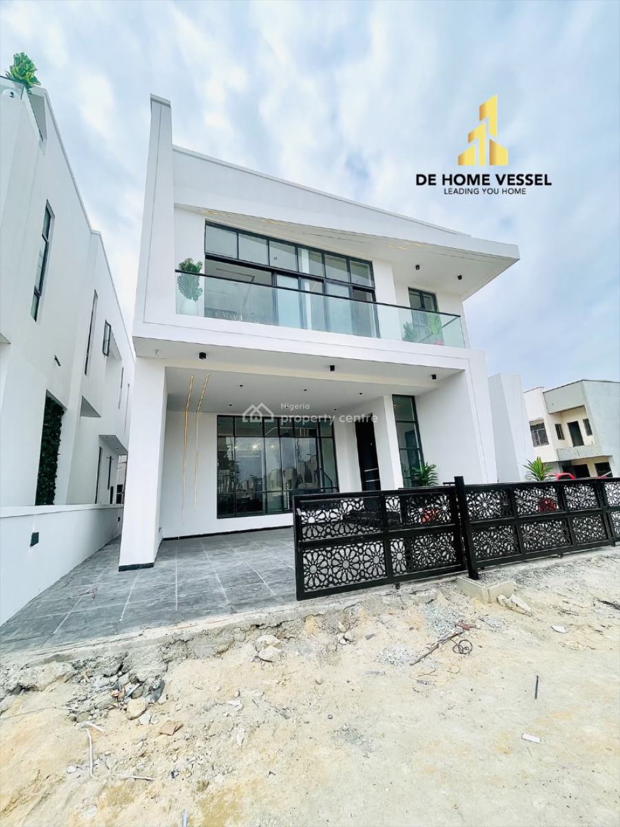 Gorgeously Built 5 Bed Detached Duplex with Swimming Pool and Bq, Chevron Toll Gate, Lekki, Lagos, Detached Duplex for Sale