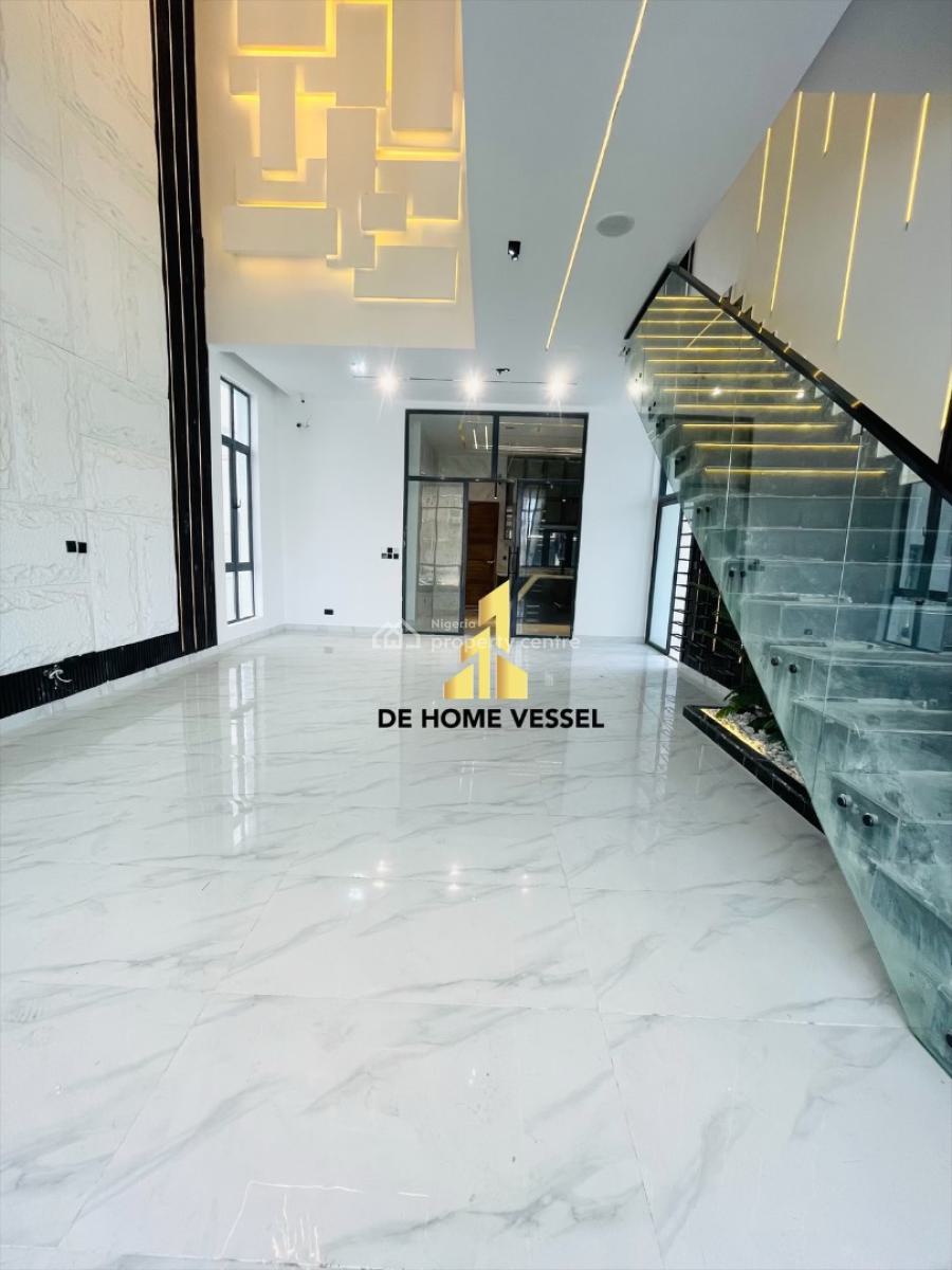 Gorgeously Built 5 Bed Detached Duplex with Swimming Pool and Bq, Chevron Toll Gate, Lekki, Lagos, Detached Duplex for Sale