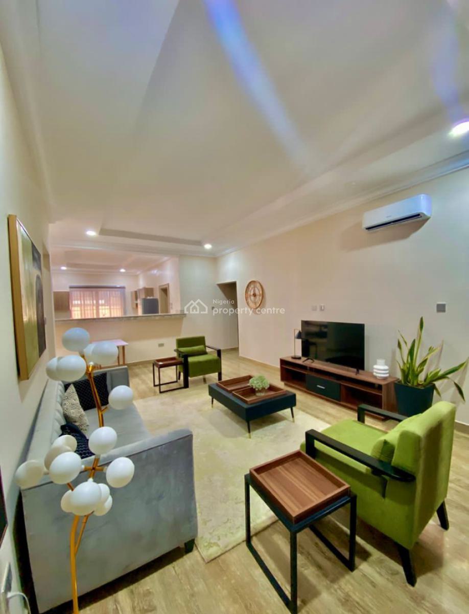 Furnished and Service 2bedroom Flat, Guzape, Guzape District, Abuja, Flat / Apartment for Rent