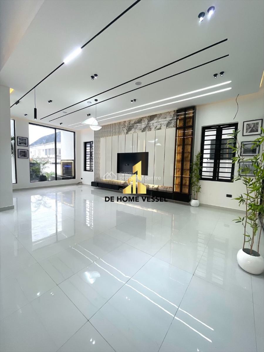 Remarkably Built Luxury 5 Bed Smart Home with Swimming Pool & Bq, 2nd Toll Gate, Lekki, Lagos, Detached Duplex for Sale