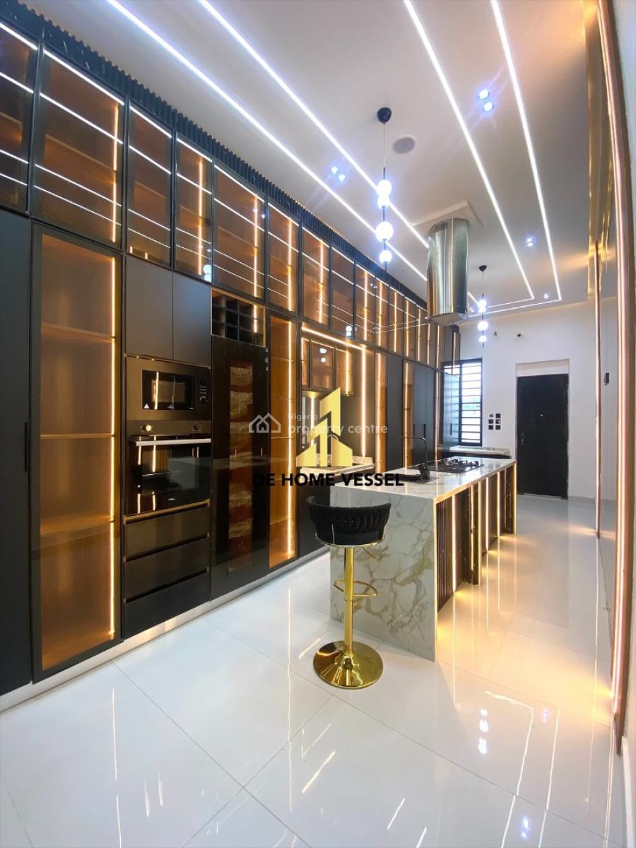Remarkably Built Luxury 5 Bed Smart Home with Swimming Pool & Bq, 2nd Toll Gate, Lekki, Lagos, Detached Duplex for Sale