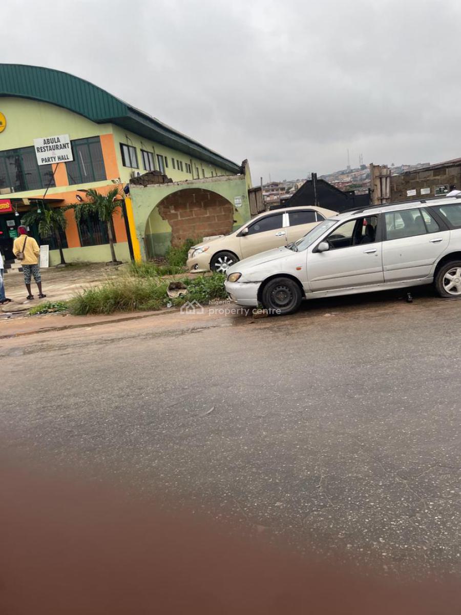 2350sqm of Commercial Land Facing The Main Dual Road, Facing Sango to Ijokodo Road, Samonda, Ibadan, Oyo, Commercial Land for Sale