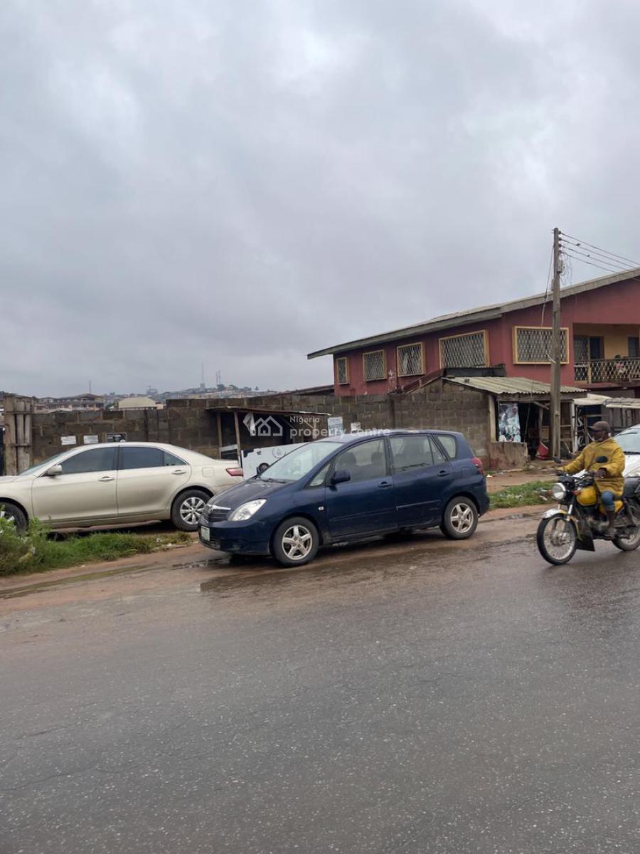 2350sqm of Commercial Land Facing The Main Dual Road, Facing Sango to Ijokodo Road, Samonda, Ibadan, Oyo, Commercial Land for Sale