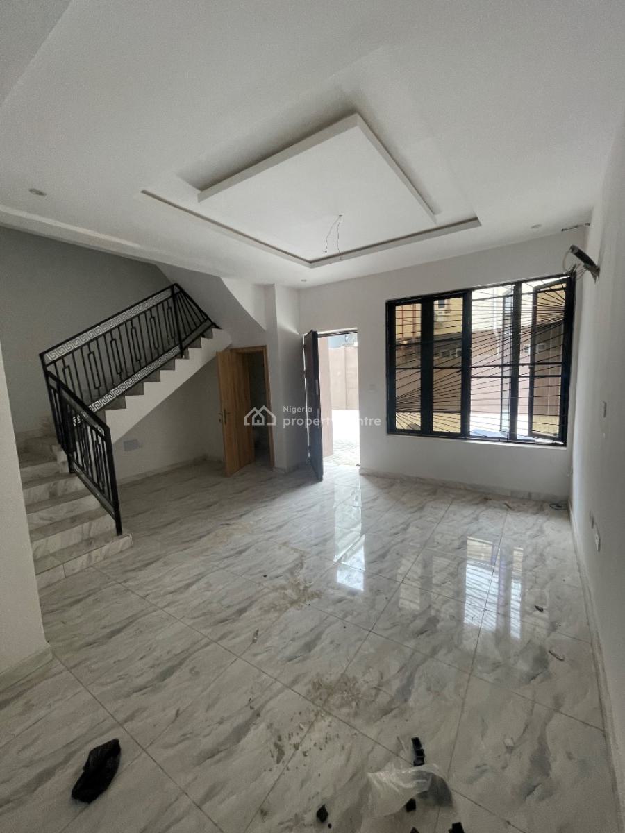 New 4 Bedroom Duplex with Modern Finishing, Gbagada, Lagos, Terraced Duplex for Sale