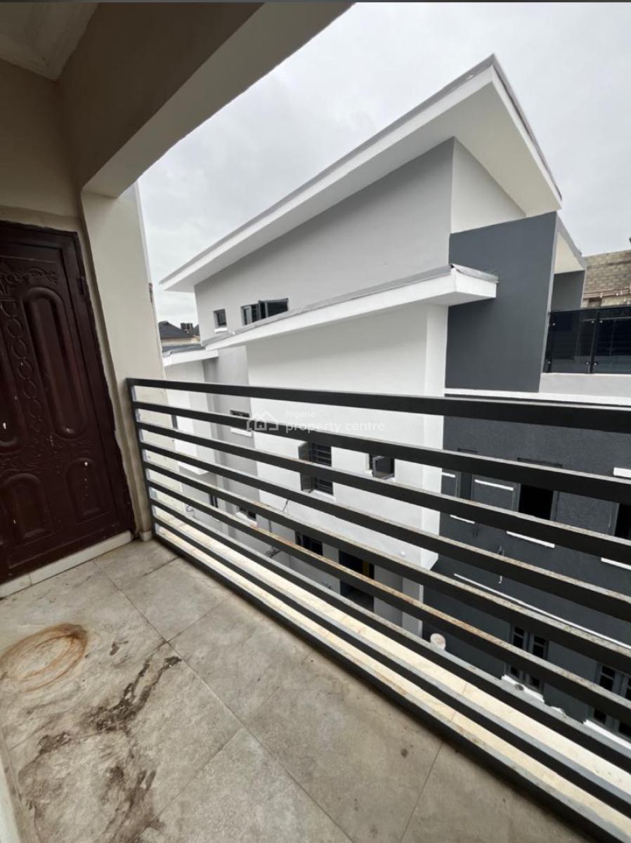 Luxury Sweet 2 Bedroom Apartment Upstairs Not Far From Express, Located Inside Good Estate,not Far From Express,good Road ,good Light, Sangotedo, Ajah, Lagos, Flat / Apartment for Rent