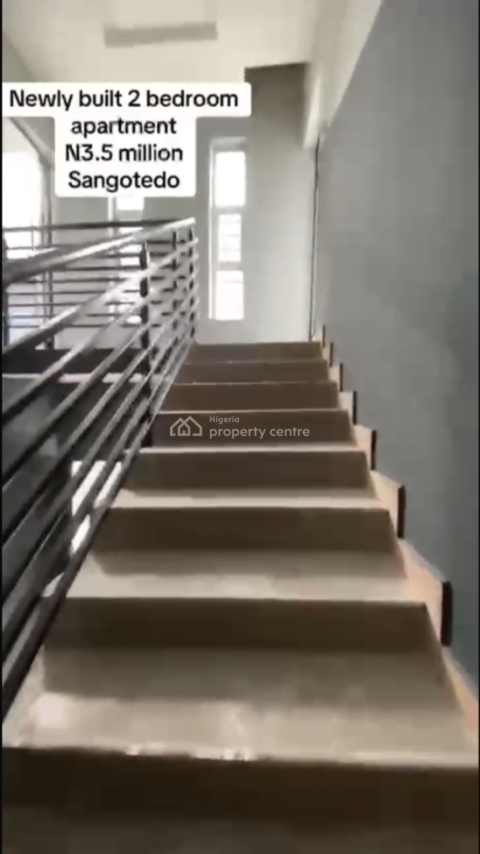 Newly Built 2 Bedroom Apartment, Sangotedo, Ajah, Lagos, Flat / Apartment for Rent