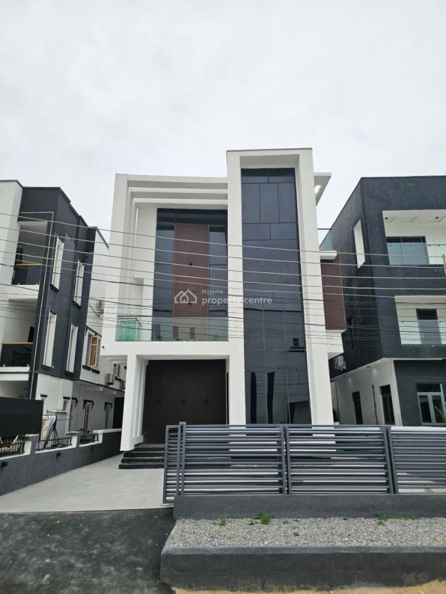 Contemporary Spacious 5 Bedroom Fully Detached Duplex with Bq, Orchid, Lekki, Lagos, Detached Duplex for Sale