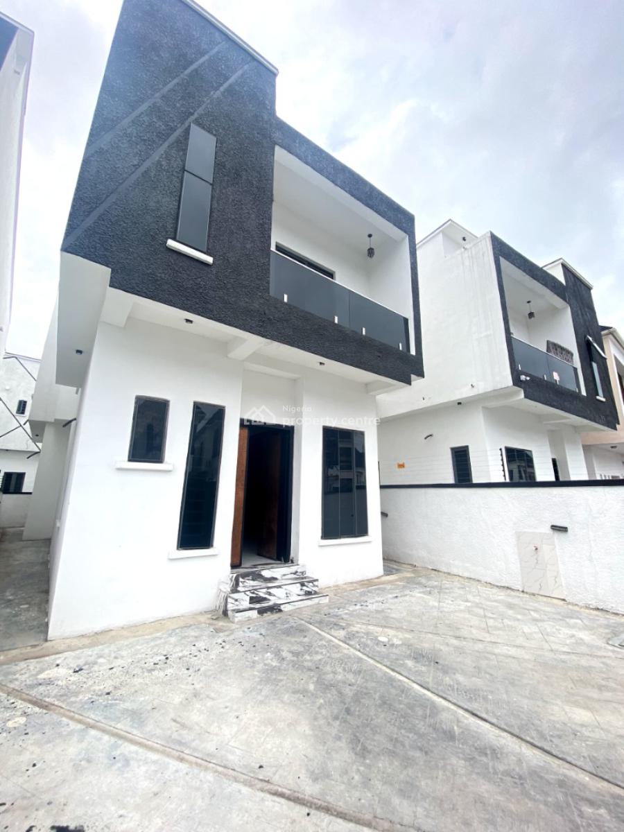 Newly Built 4 Bedroom Fully Detached Duplex with Bq in a Secure Estate, Ikota-lekki, Lekki, Lagos, Detached Duplex for Sale