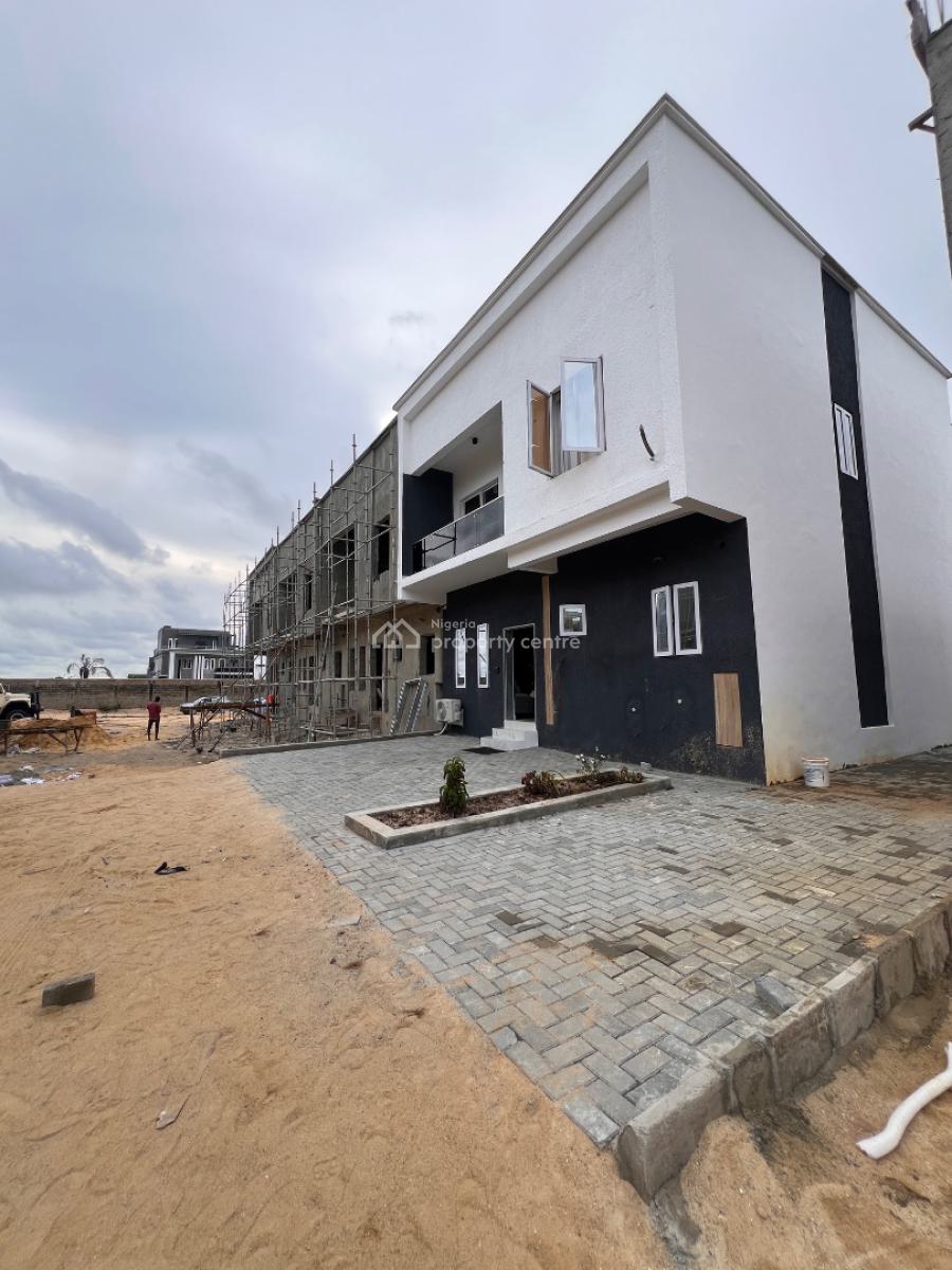 Most Sought After 2 Bed Apartment with Solar in a Serene Environment, Opposite Charterhouse School on Abraham Adesanya Road, Ajah, Lagos, Terraced Duplex for Sale