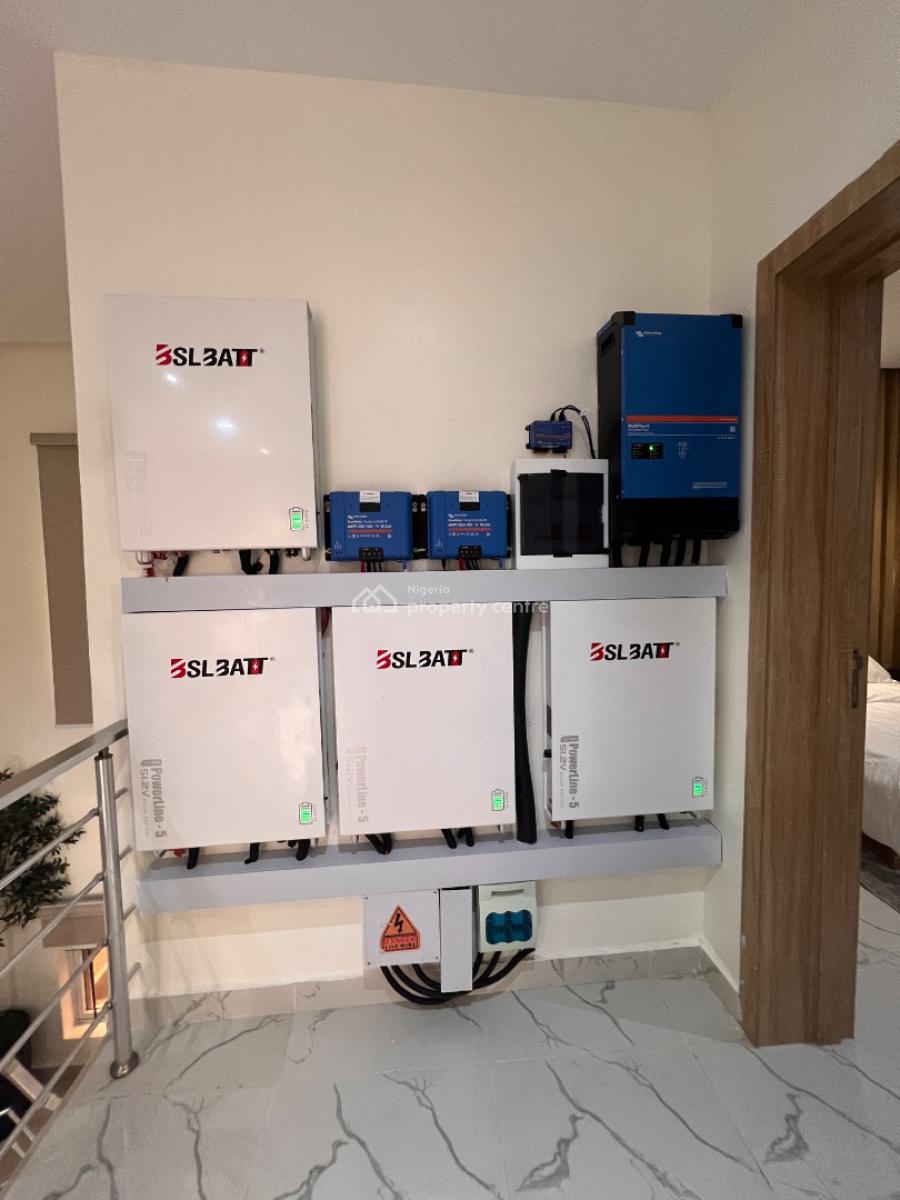 Most Sought After 2 Bed Apartment with Solar in a Serene Environment, Opposite Charterhouse School on Abraham Adesanya Road, Ajah, Lagos, Terraced Duplex for Sale