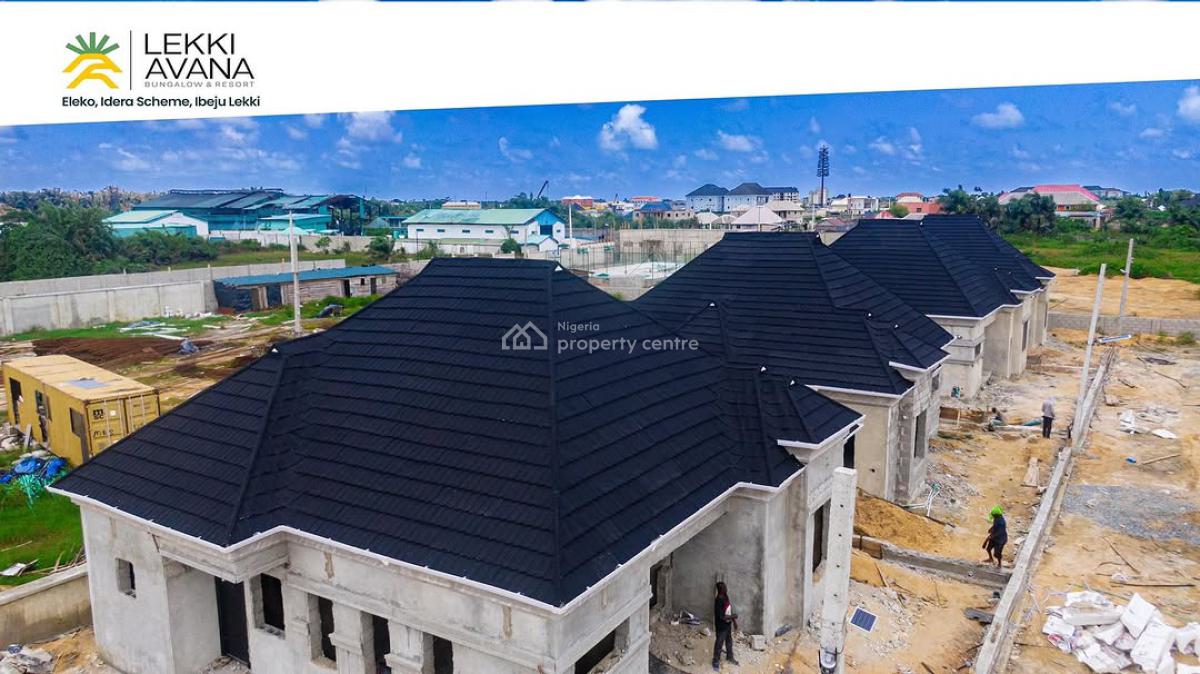New 3 & 4 Bedroom Bungalows Lekki Avana Phase 2 Starting From 65m, Idera Scheme Eleko, Eleko, Ibeju Lekki, Lagos, Detached Bungalow for Sale