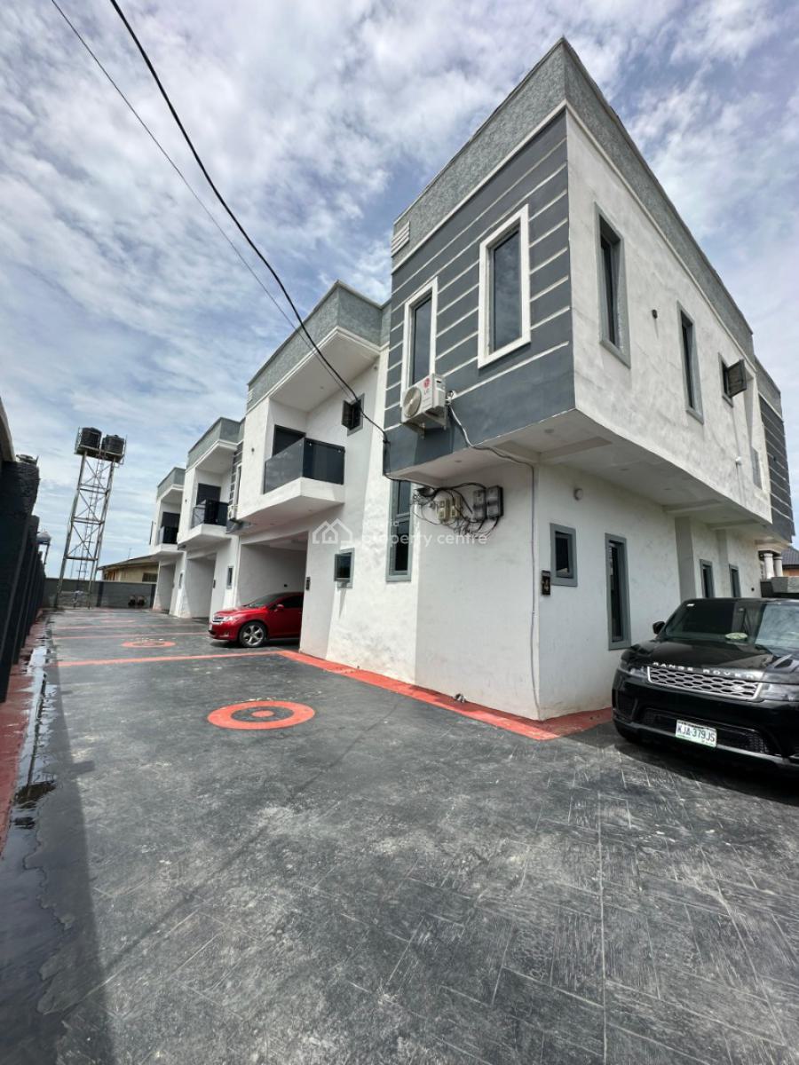 Newly Built 4 Bedroom Terrace Duplex in a Serene Neighbourhood, Ogba, Ikeja, Lagos, Terraced Duplex for Sale