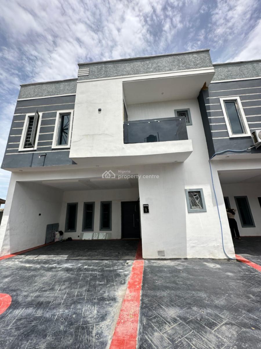 Newly Built 4 Bedroom Terrace Duplex in a Serene Neighbourhood, Ogba, Ikeja, Lagos, Terraced Duplex for Sale