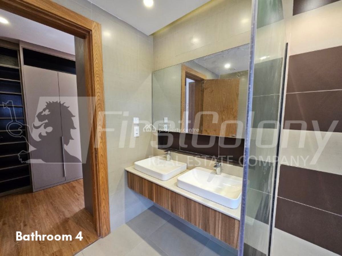 Opulent 4 Bedroom Pent-floor Apartment (fully Serviced), Ikoyi, Lagos, Flat / Apartment for Rent