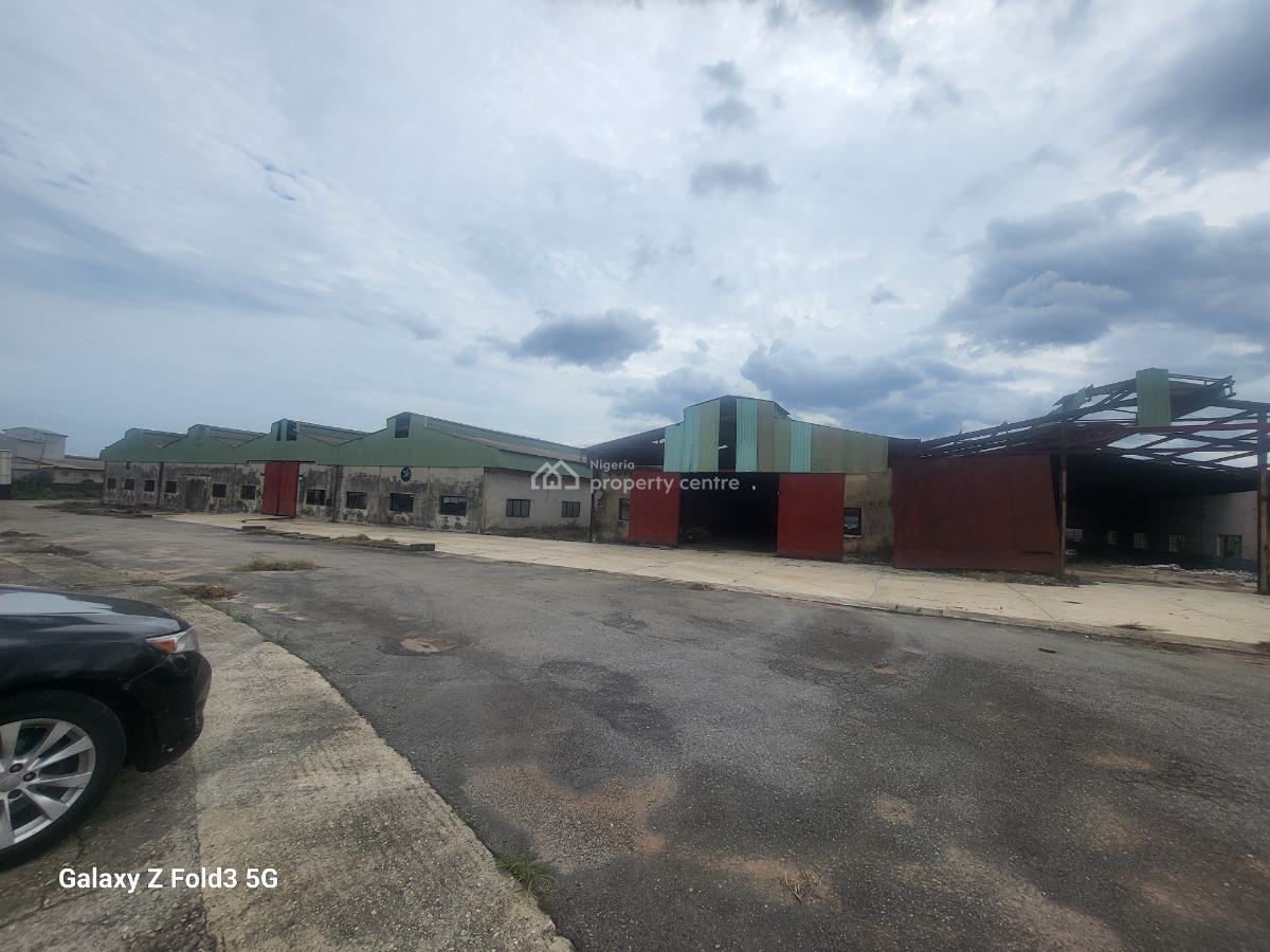 40k, 20k & 12k Sqfft Warehouse in a Very Ample Industrial Yard, Amje, Alakuko, Ifako-ijaiye, Lagos, Warehouse for Rent