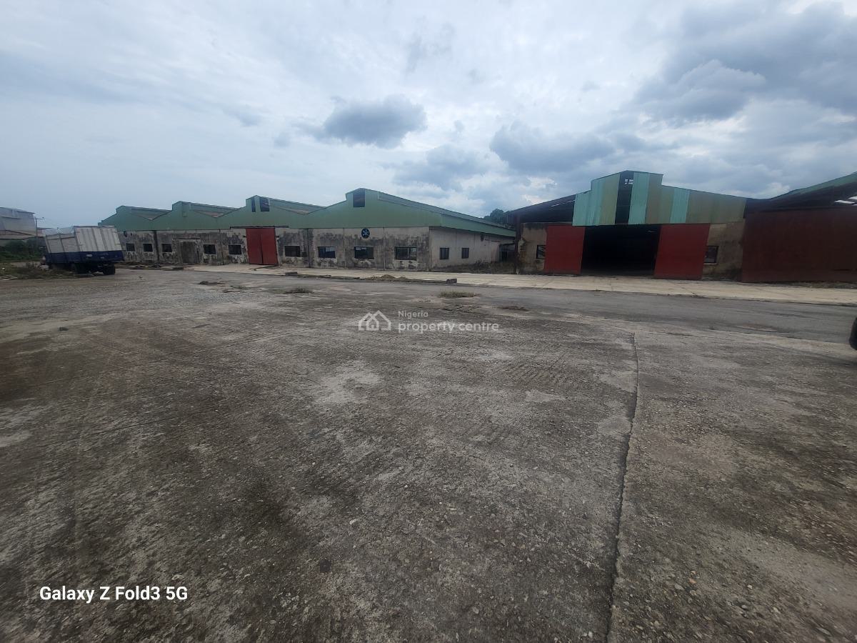 40k, 20k & 12k Sqfft Warehouse in a Very Ample Industrial Yard, Amje, Alakuko, Ifako-ijaiye, Lagos, Warehouse for Rent