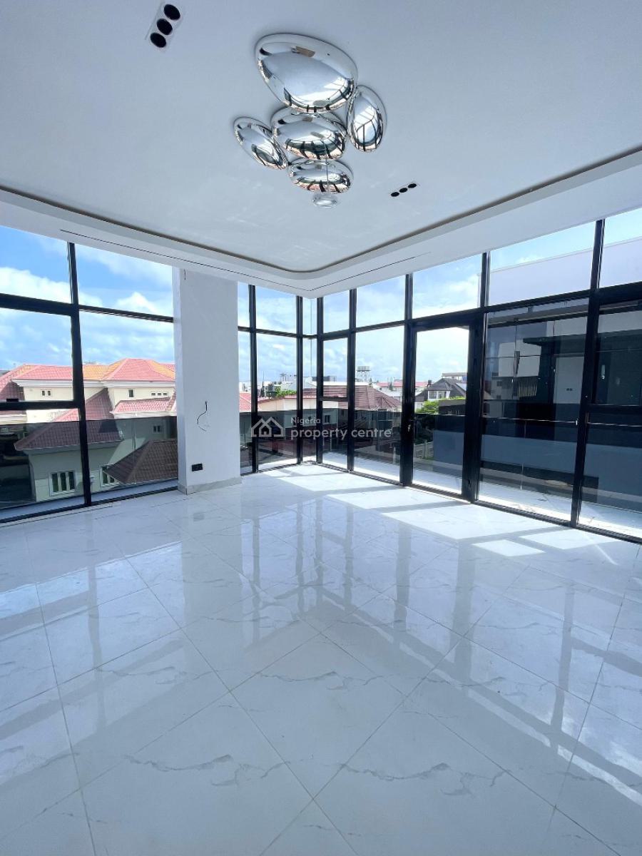 Exquisite 4 Bedroom Terrace Duplex with a Bq,pool,gym, Lekki Phase 1, Lekki, Lagos, House for Sale
