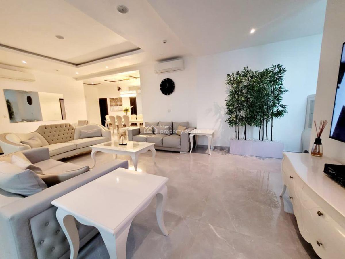 a Fully Furnished & Serviced 3 Bedroom Apartment with 1 Room Bq, Swimm, Off Glover Road Ikoyi, Ikoyi, Lagos, Flat / Apartment for Sale