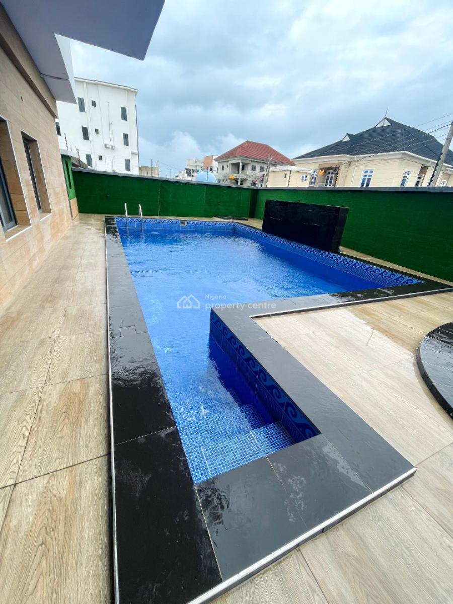 Beautiful 2 Bedroom Apartment with a Pool and Bq Fully Serviced, Ikate, Lekki, Lagos, Flat / Apartment for Sale