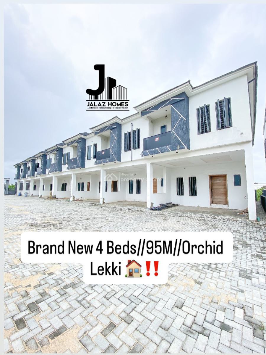 Brand New 4 Bedroom Terraced Duplex Home, Lekki, Lagos, House for Sale