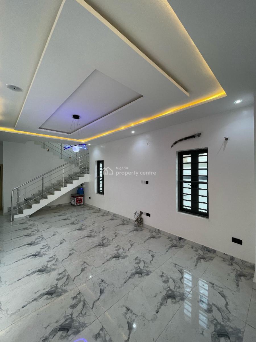 Spacious 5 Bedroom Fully Detached Duplex Within a Secured Neighborhood, Ologolo, Lekki, Lagos, House for Sale