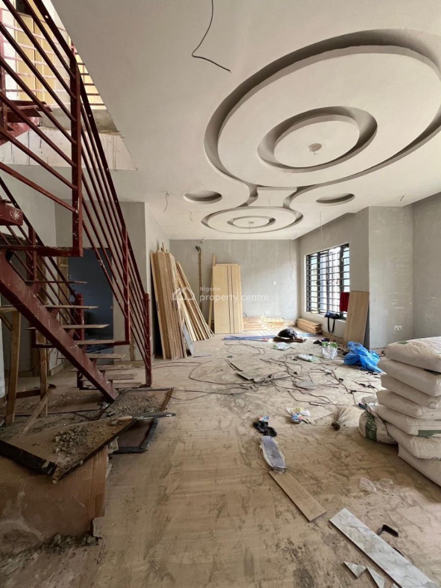 Exclusive 4 Bedroom Terrace Duplex Plus in a Well Secured Environment., Gbagada, Lagos, Terraced Duplex for Sale