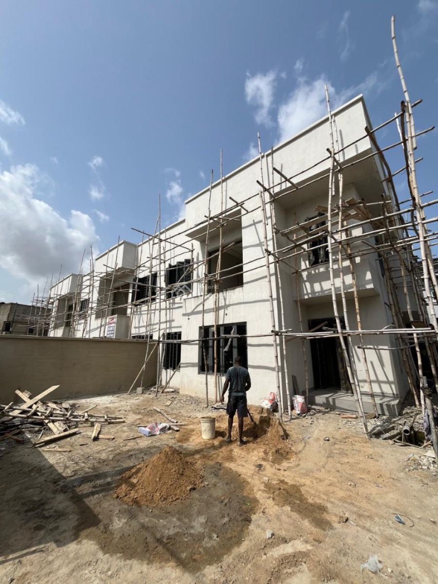 Exclusive 4 Bedroom Terrace Duplex Plus in a Well Secured Environment., Gbagada, Lagos, Terraced Duplex for Sale