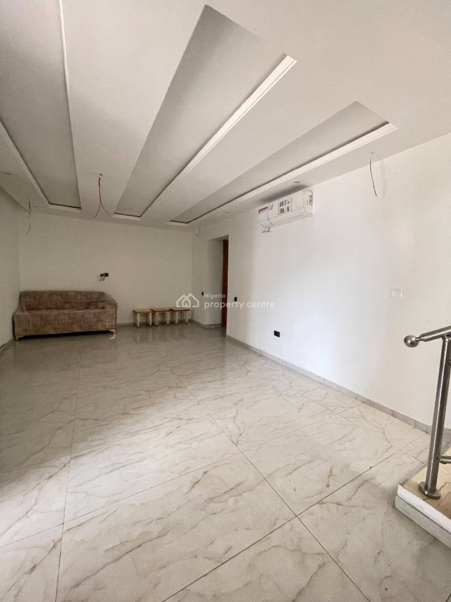 Brand New 4 Bedroom Terrace Duplex with Bq Hurry for Inspection, Located Inside an Estate,good Road,clean Water and Secure Estate, Sangotedo, Ajah, Lagos, Terraced Duplex for Rent