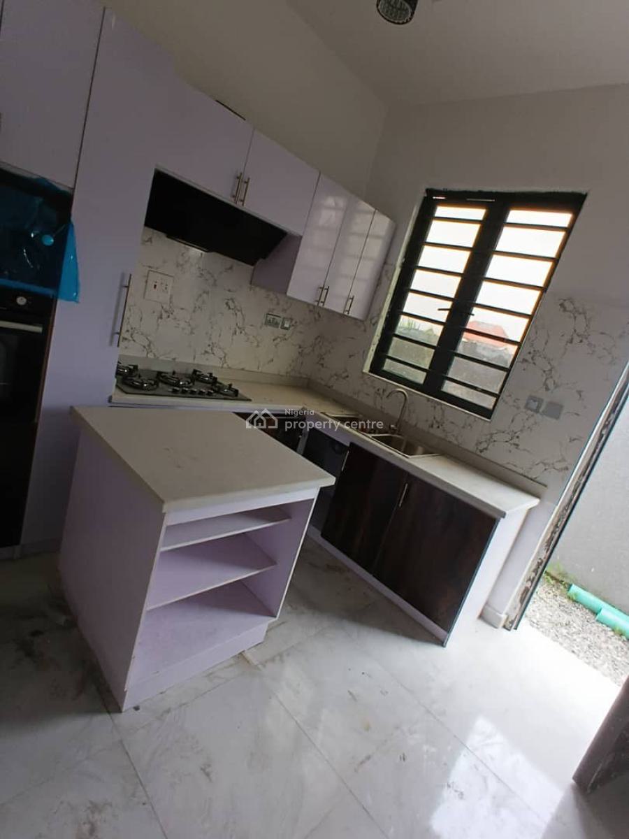 Brand New 4 Bedroom Terrace Duplex with Bq Hurry for Inspection, Located Inside an Estate,good Road,clean Water and Secure Estate, Sangotedo, Ajah, Lagos, Terraced Duplex for Rent