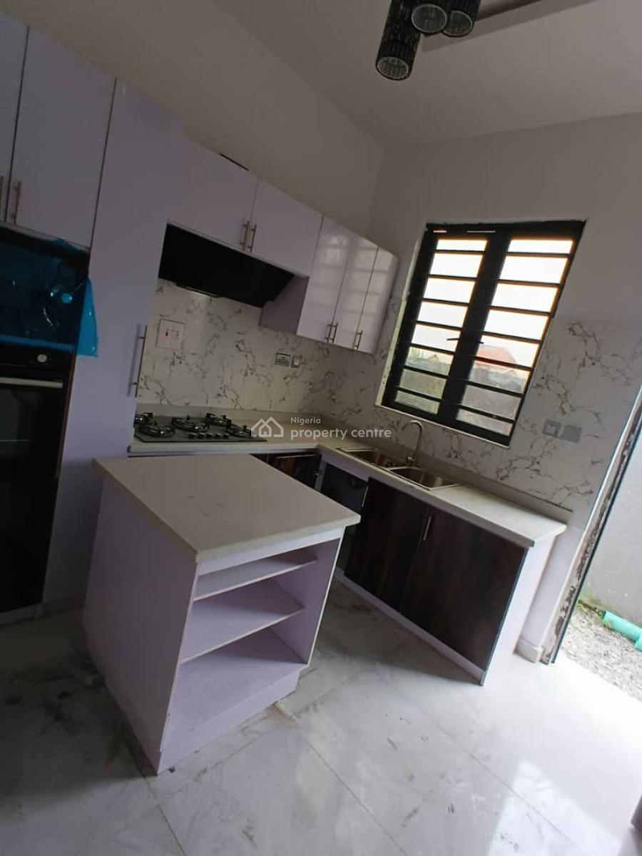 Brand New 4 Bedroom Terrace Duplex with Bq Hurry for Inspection, Located Inside an Estate,good Road,clean Water and Secure Estate, Sangotedo, Ajah, Lagos, Terraced Duplex for Rent