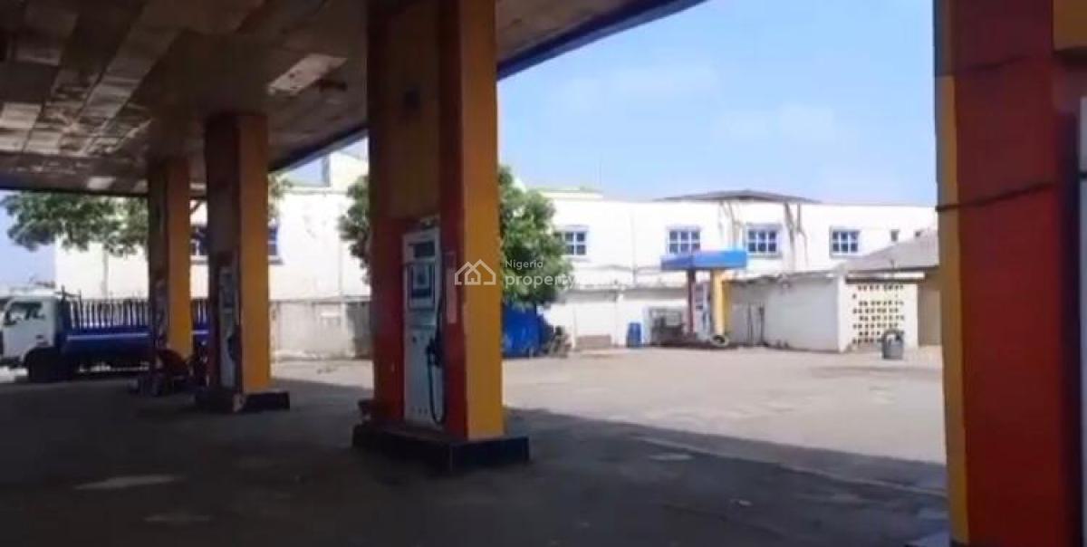 Functional 6-pump Filling Station on 2 Plots -- C of O & Dpr License, Yaba, Lagos, Filling Station for Sale