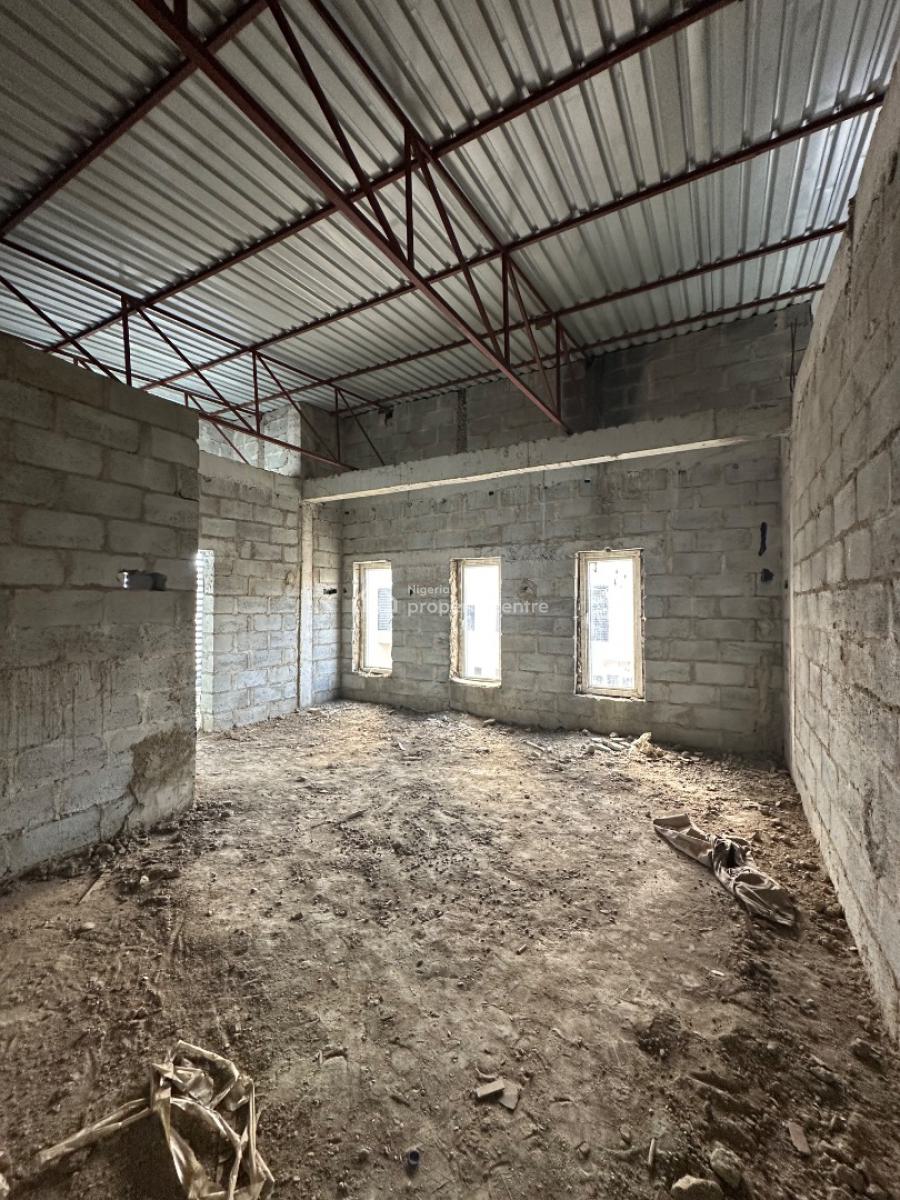 5bedroom Semi Detached Duplex with a Bq (carcass), Galadimawa, Abuja, Semi-detached Duplex for Sale