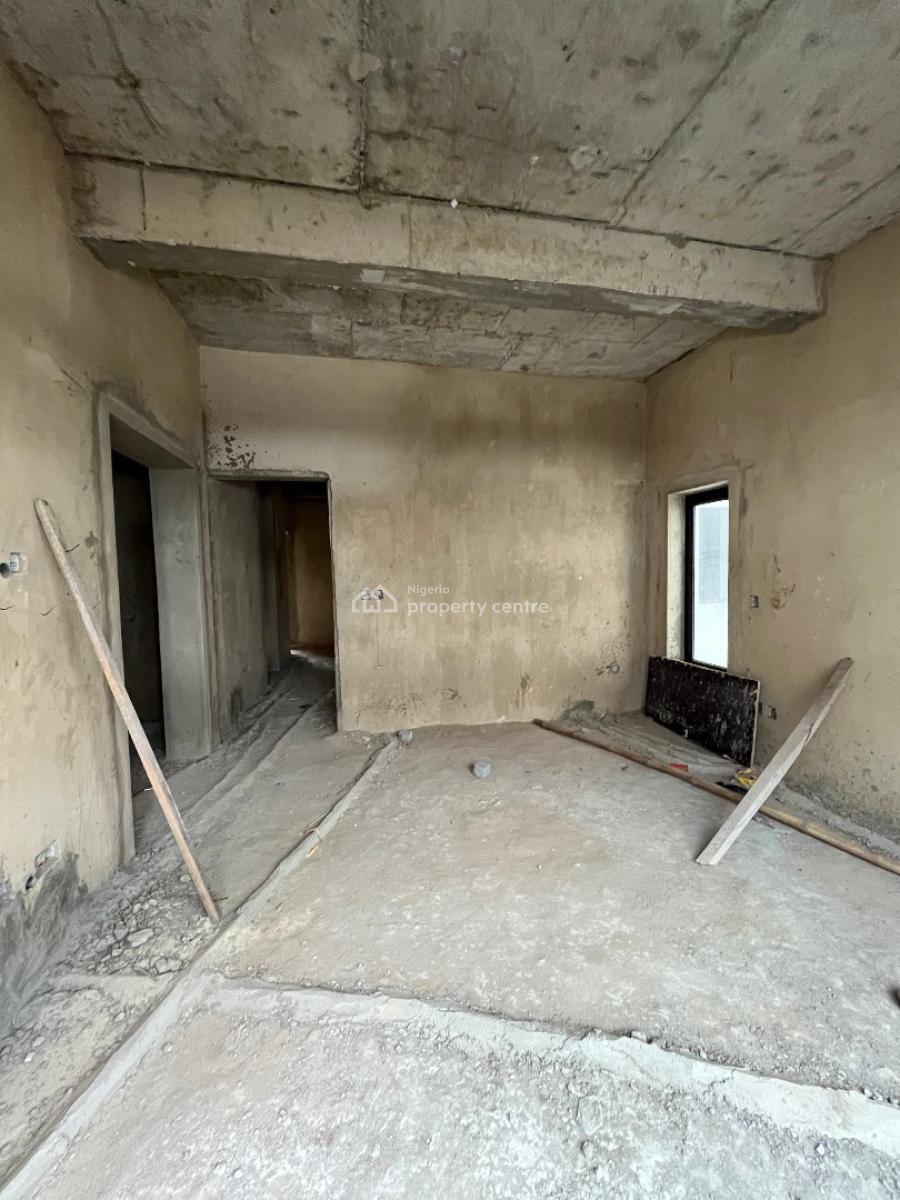 Newly Built 3 Bedroom Apartment with Bq in a Secured Estate, 80% Completed|gated Estate|modern Architecture|all Room En-suite, Ikeja Gra, Ikeja, Lagos, Flat / Apartment for Sale