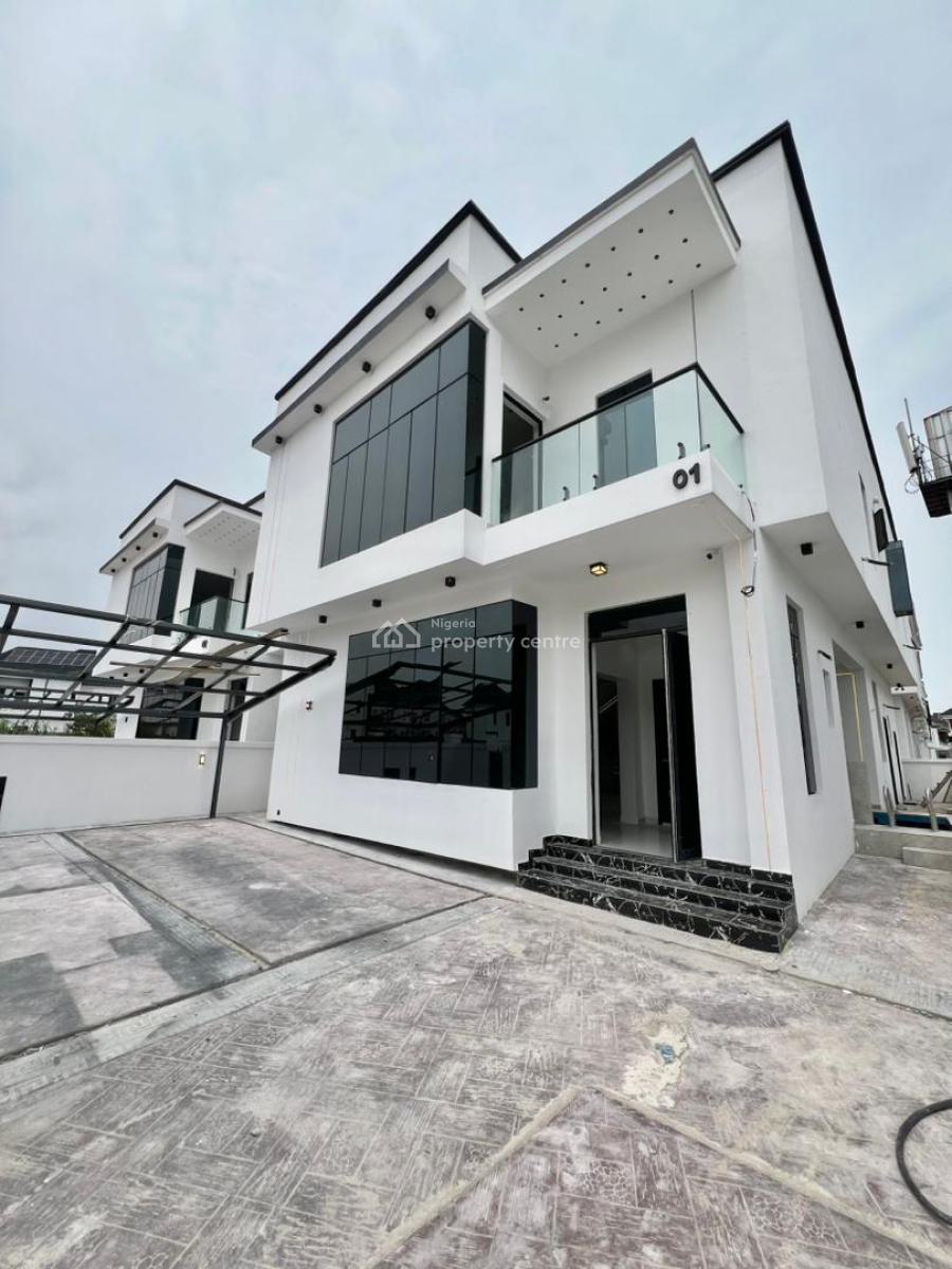 Exquisitely Detailed 5 Bedroom Detached Duplex with Pool,bq, Chevron Toll Gate, Orchid Road, Lekki, Lagos, Detached Duplex for Sale
