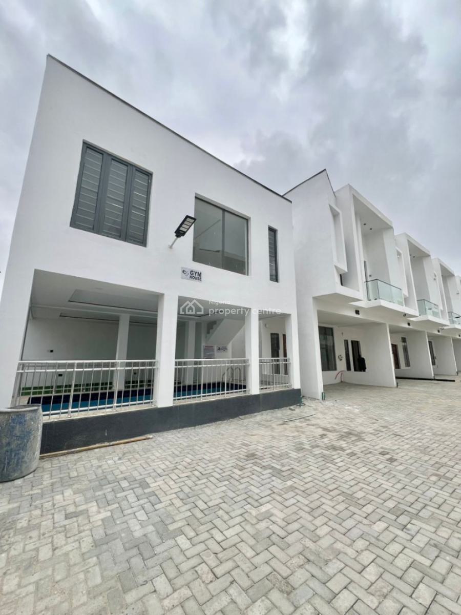 Luxurious 4 Bedroom Terrace Duplex with Bq, Vgc, Lekki, Lagos, Terraced Duplex for Sale