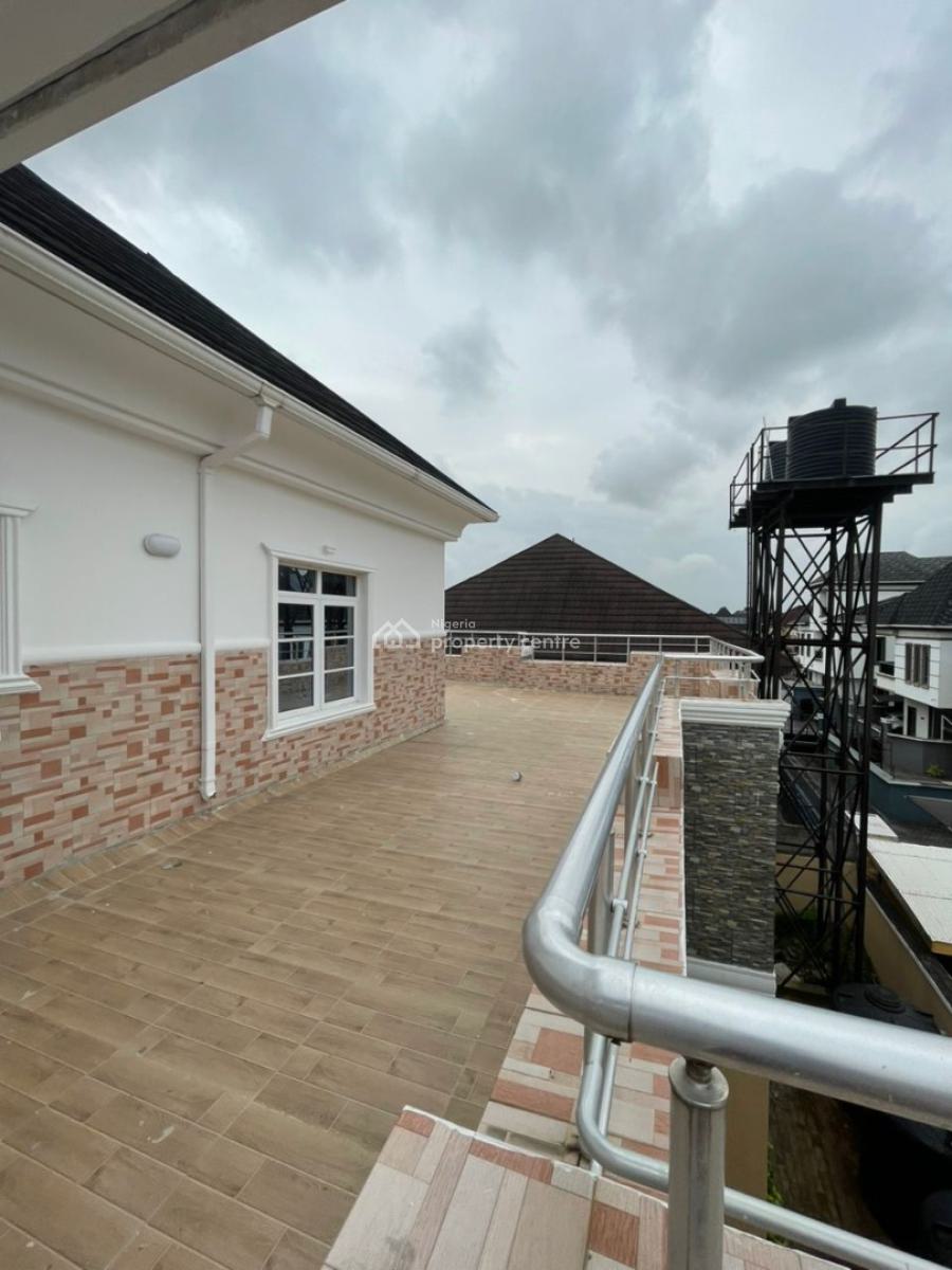 Luxurious 3 Bedroom Apartment with Bq in a Penthouse, Chevron, Ibeju Lekki, Lagos, Flat / Apartment for Rent