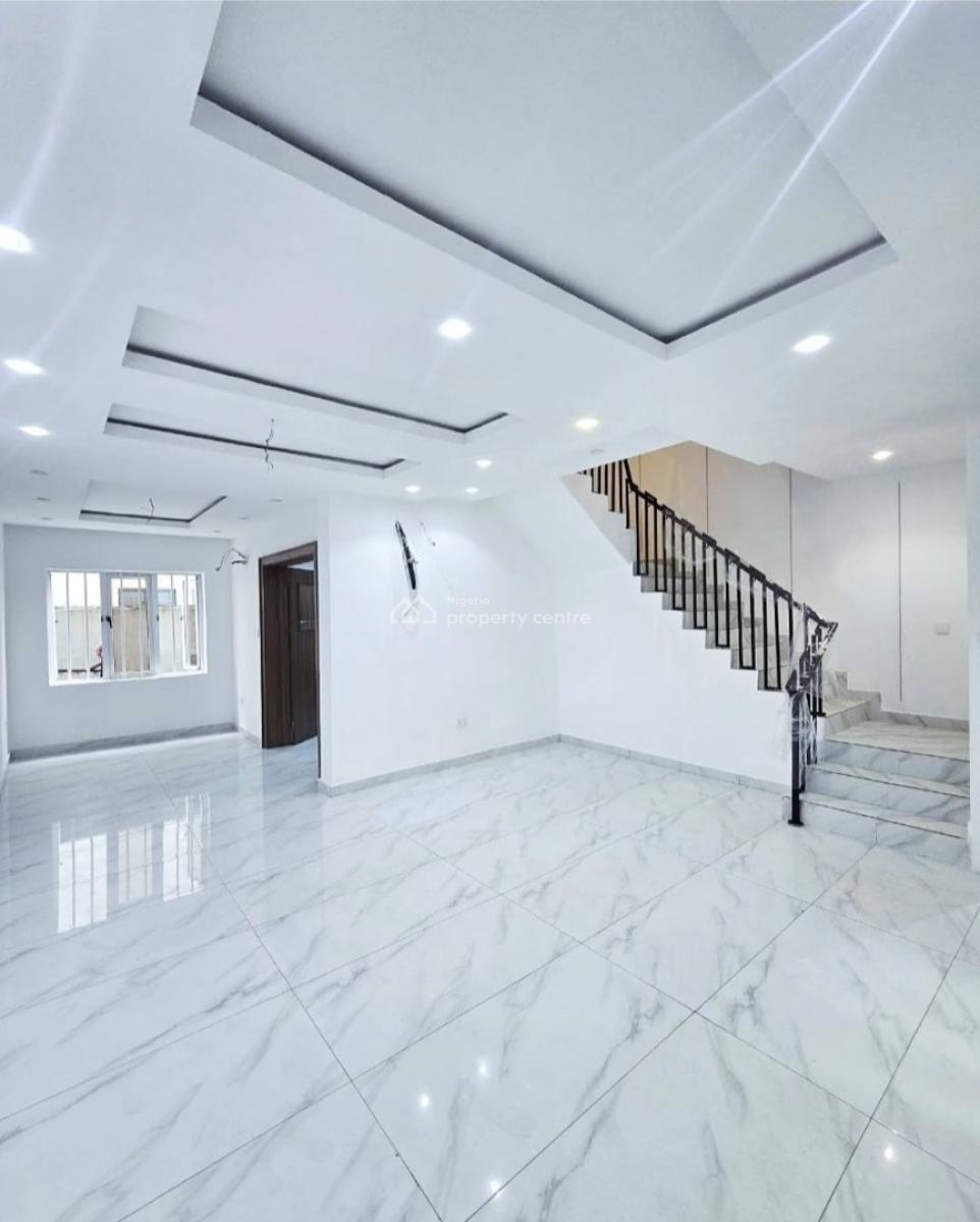Tastefully Finished and Serviced 4 Bedroom En-suite Terraced Duplex Wi, Lekki Phase 1, Lekki, Lagos, Terraced Duplex for Rent