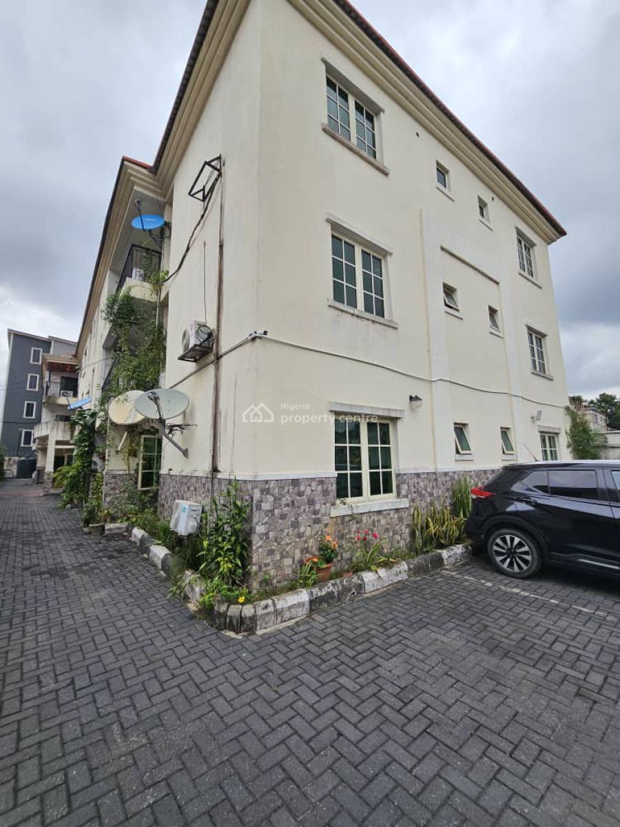 Serviced 3 Bedroom Apartment with a Room Bq, Gra, Ikeja, Lagos, Flat / Apartment for Rent