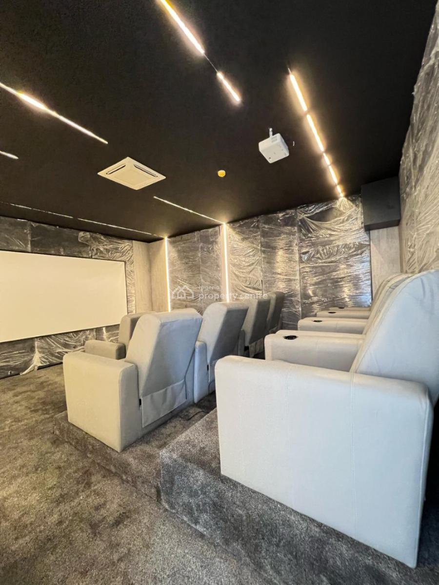 Opulence 5 Bedroom Fully Detached Duplex with Pool,bq,gym,cinema& Roof, Opulence 5 Bedroom Fully Detached Duplex with Cinema,gym,pool,bq &roof, Ikate, Lekki, Lagos, Detached Duplex for Sale