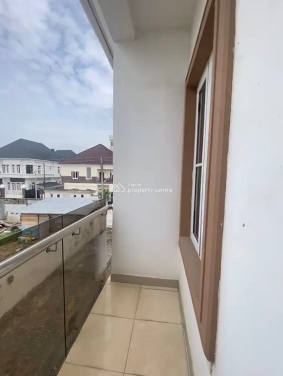 a Converted Spacious 2-bedroom Apartment with Personal Balcony., Osapa, Lekki, Lagos, Flat / Apartment for Rent