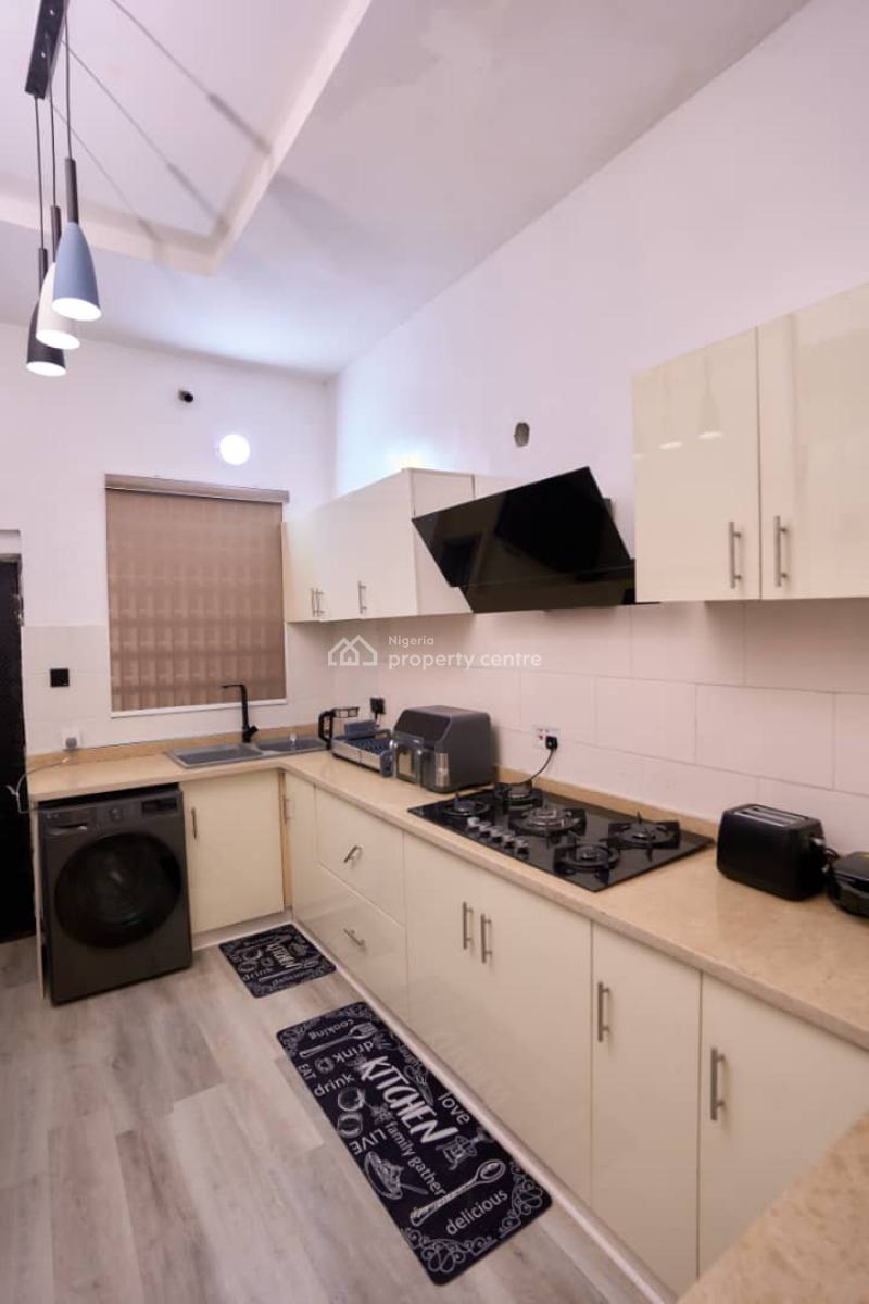 Furnished 3 Bedroom Terrace Duplex  in a Serene and Secured Estate, Ikota, Lekki, Lagos, Terraced Duplex for Rent