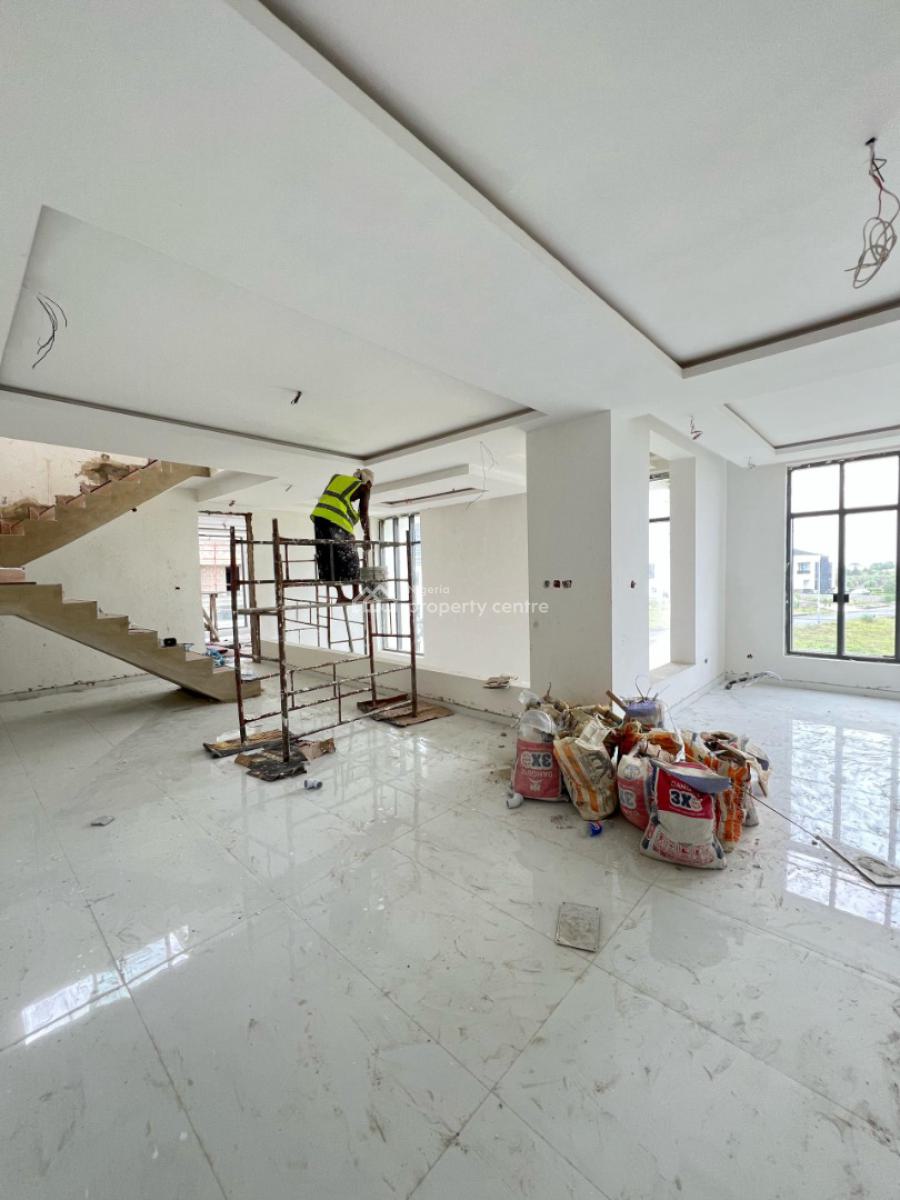 Luxury 5 Bedroom Semi Detached Duplex with Pool, Cinema, Gym and Rooftop, Ikate, Lekki, Lagos, Semi-detached Duplex for Sale